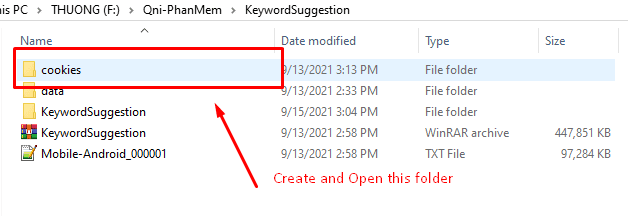 Phần mềm Keyword Suggestion