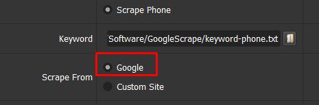 Thu thập thông tin từ tất cả các website trên Google - Google Scraper