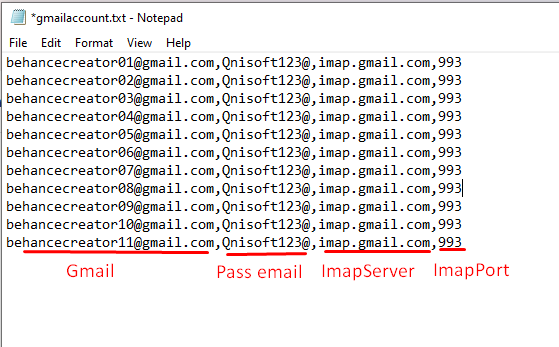 File email để tạo tài khoản Behance
