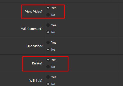 Tăng dislike cho video Youtube Shorts