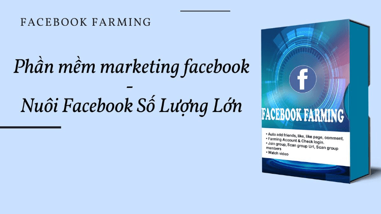 phần mềm kinh doanh Facebook - facebookfarming