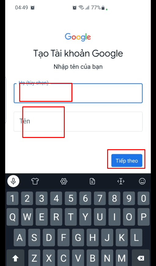 Hướng Dẫn tạo gmail không cần số điện thoại