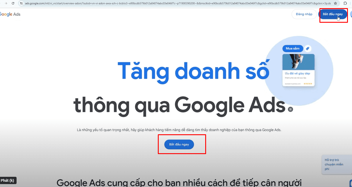 Bước 1: Tạo Tài Khoản Google Ads