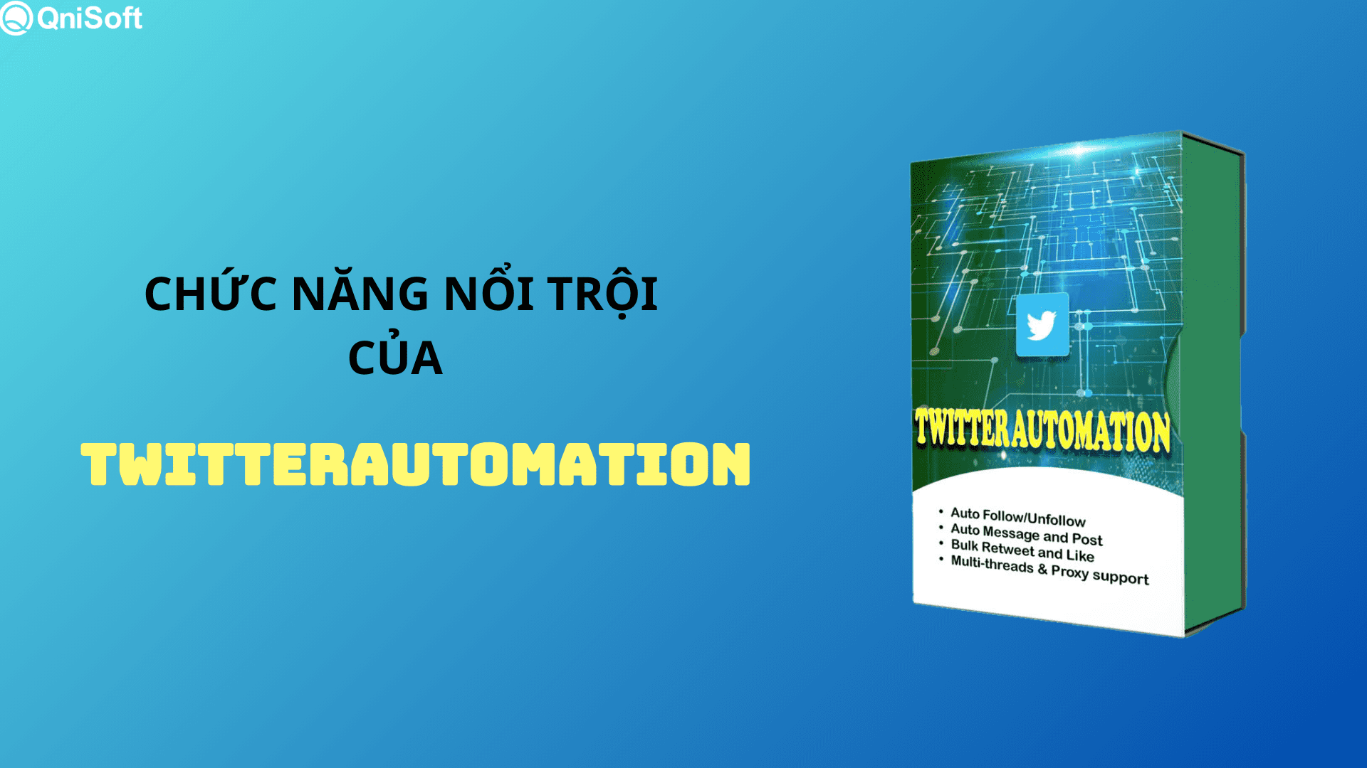 Chức năng nổi bật của app tăng follow Twitter