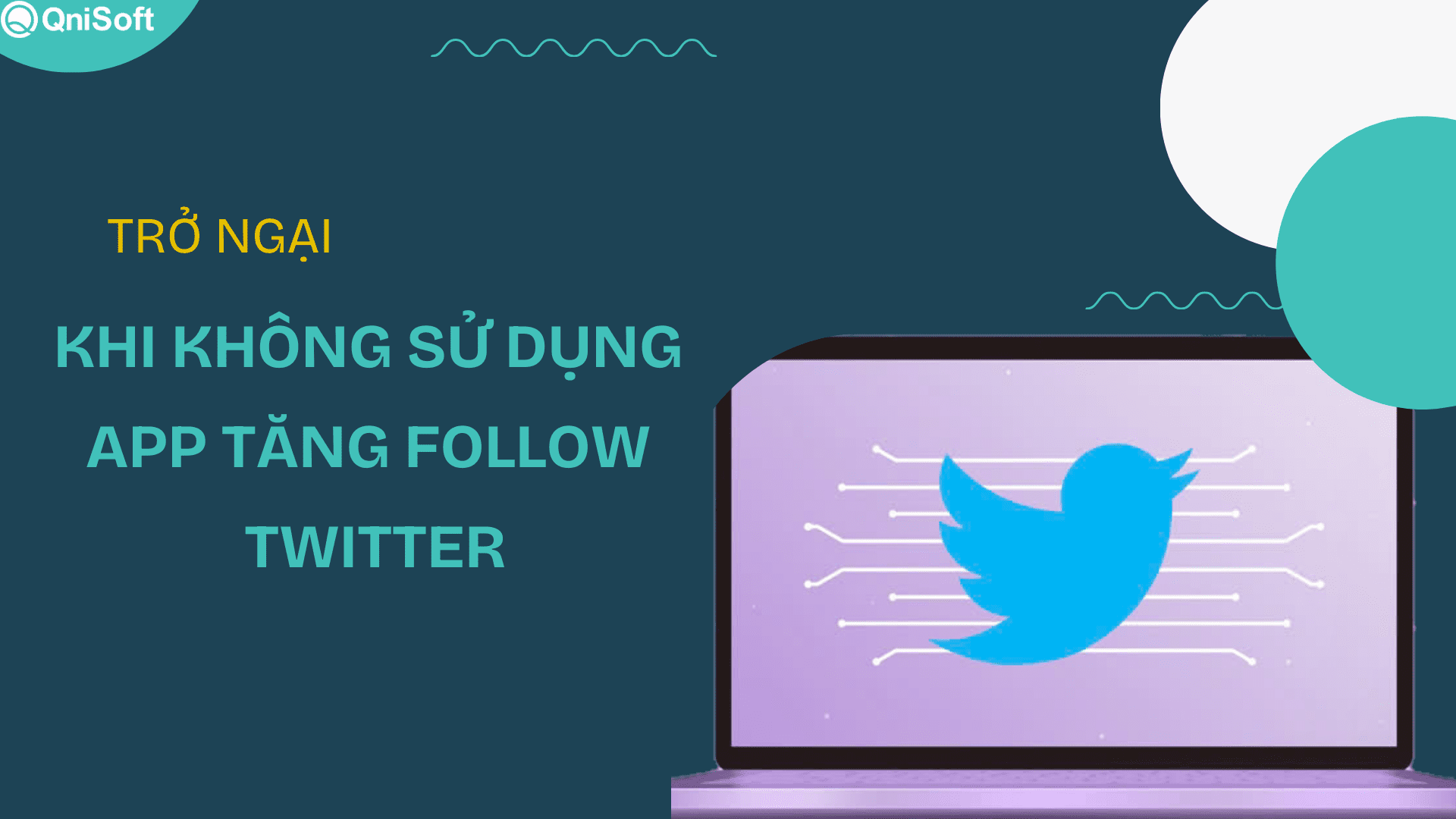 Trở ngại khi không sử dụng app tăng follow Twitter