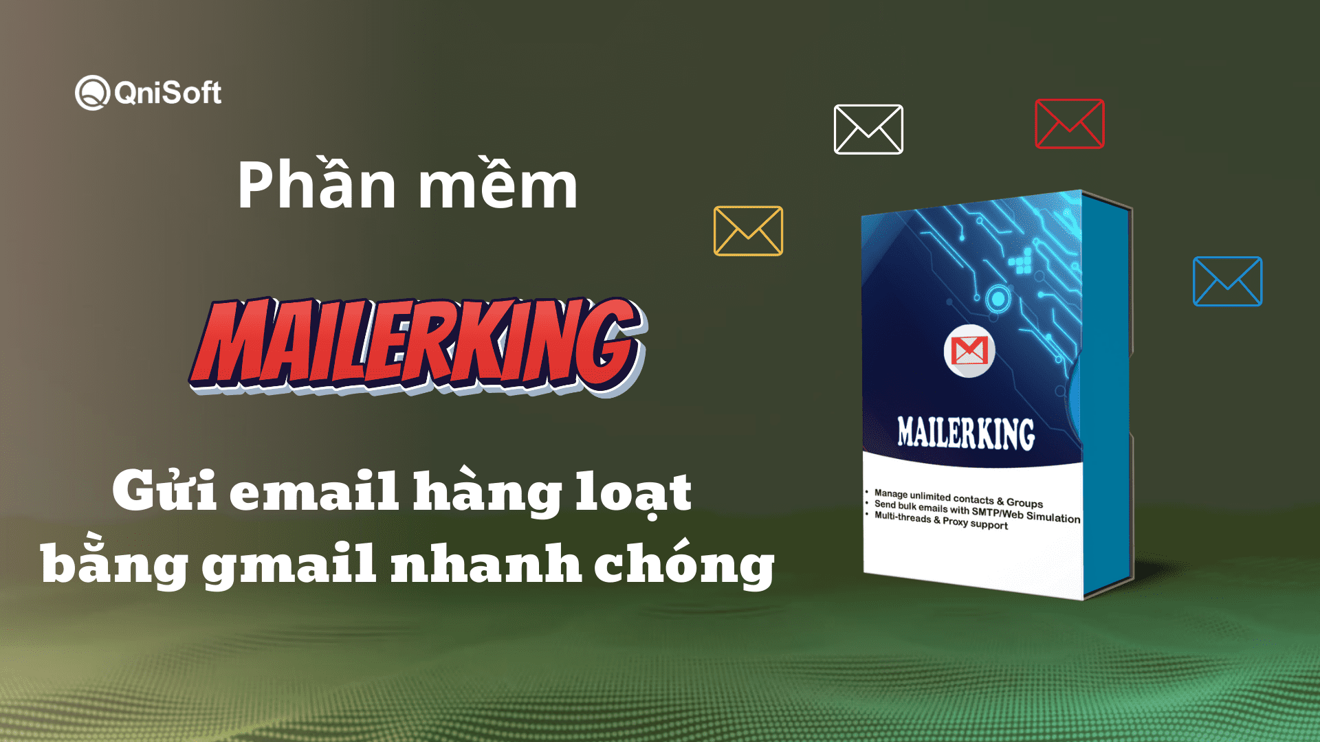 Phần mềm Mailerking được nhiều khách hàng lựa chọn sử dụng