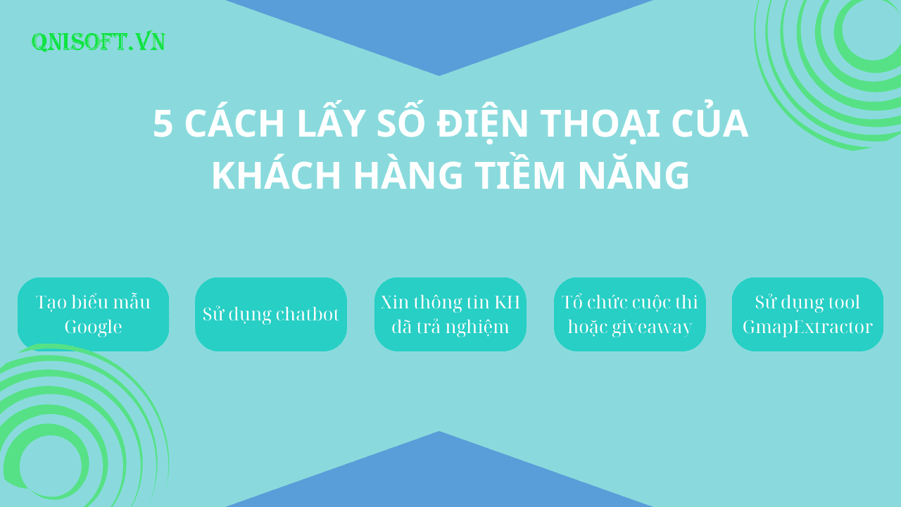 5 Cách lấy số điện thoại khách hàng tiềm năng