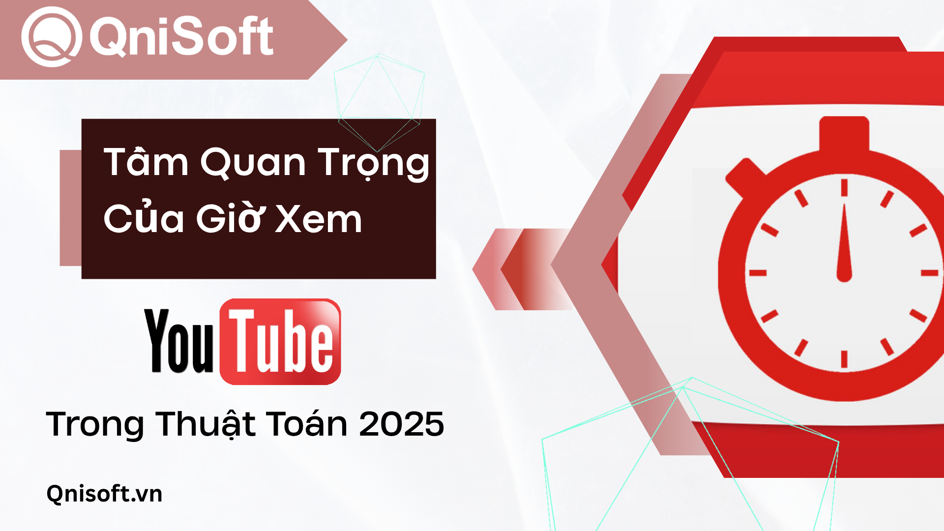 Tầm quan trọng của giờ xem Youtube trong thuật toán năm 2025