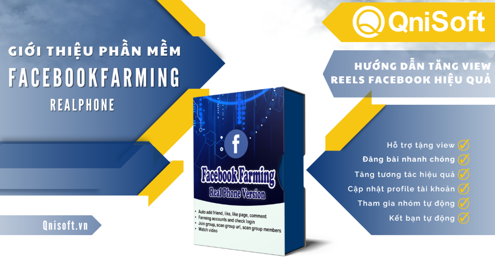 Phần mềm marketing Facebook - Hướng dẫn tăng view reels Facebook