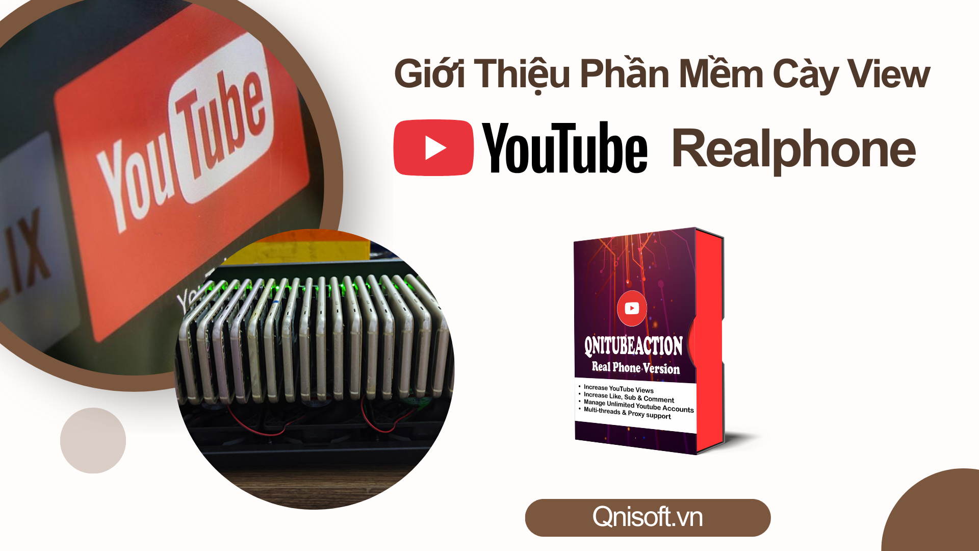 Giới thiệu phần mềm cày view Youtube - Phần mềm  hỗ trợ tăng view trên điện thoại thật